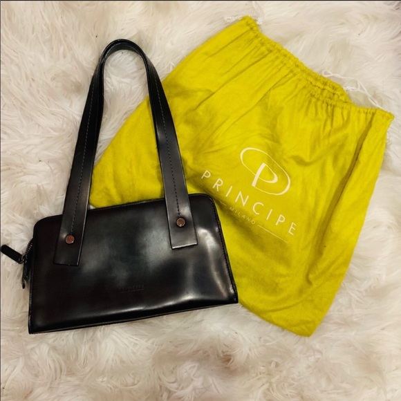 Principe Leather Handbag - Picture 2 of 7